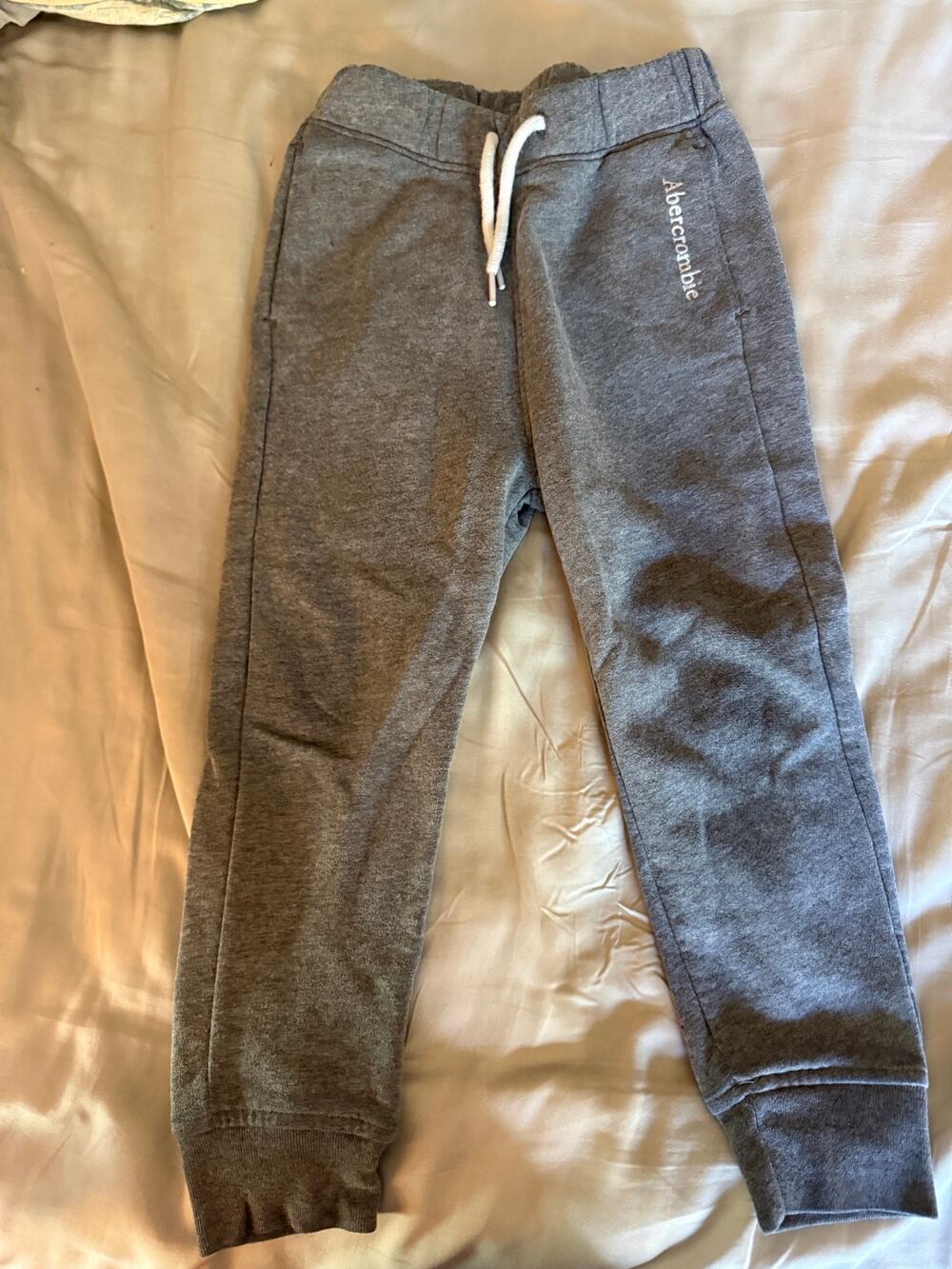 Abercrombie Grey Jogger Pants size 5-6